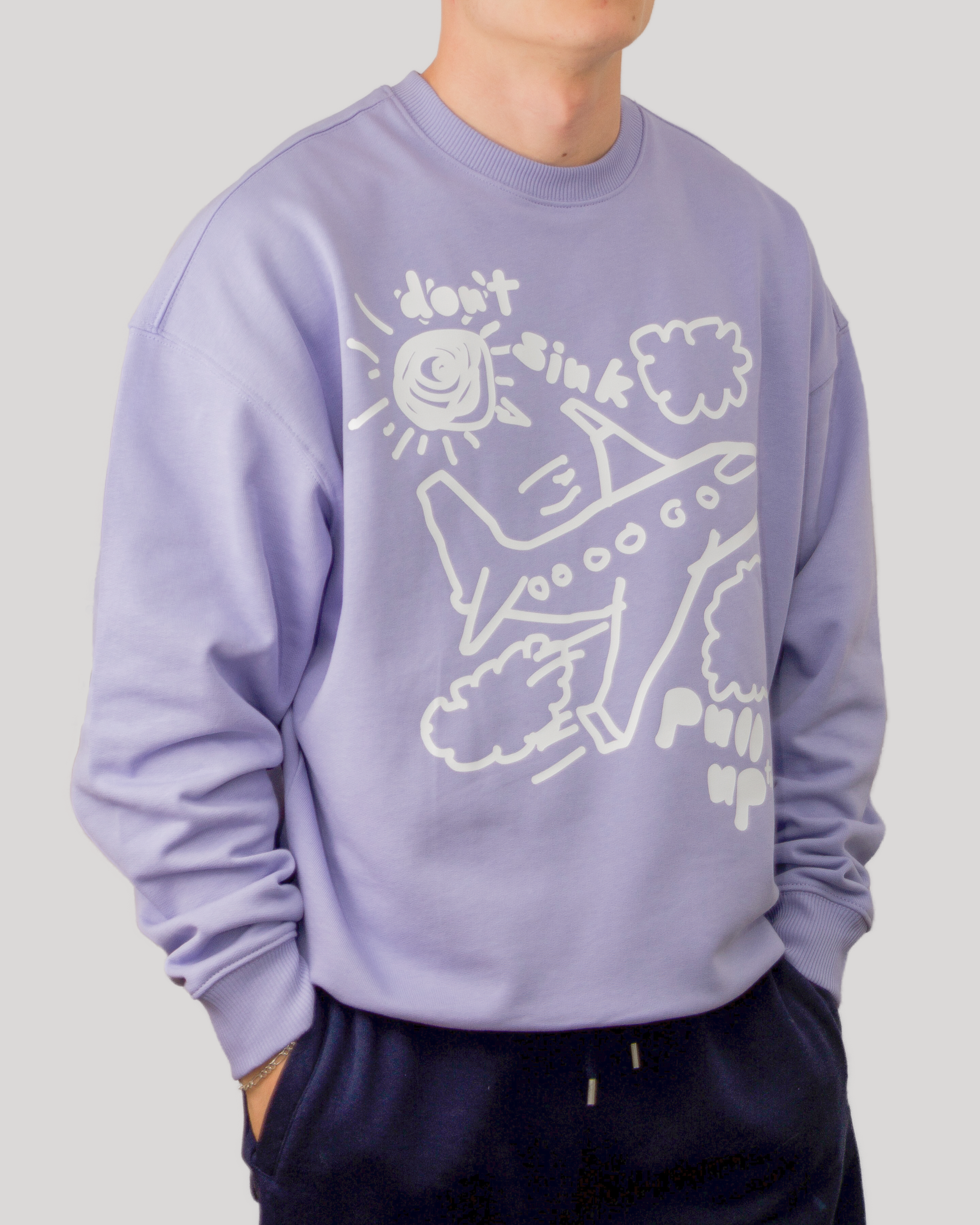 DREAMBIGFLYHIGH Sweater (One Tone)