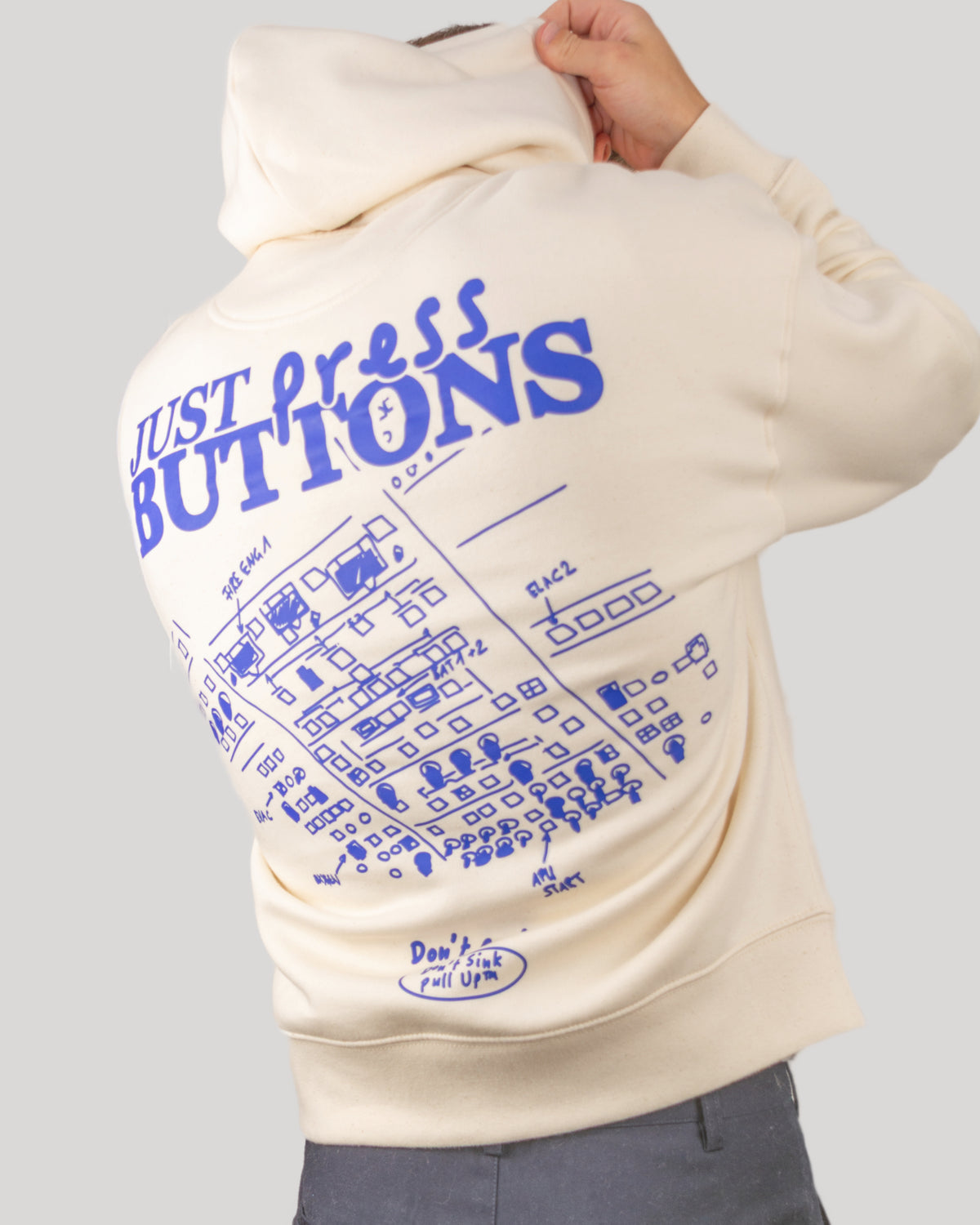 JUST PRESS BUTTONS (Blue)