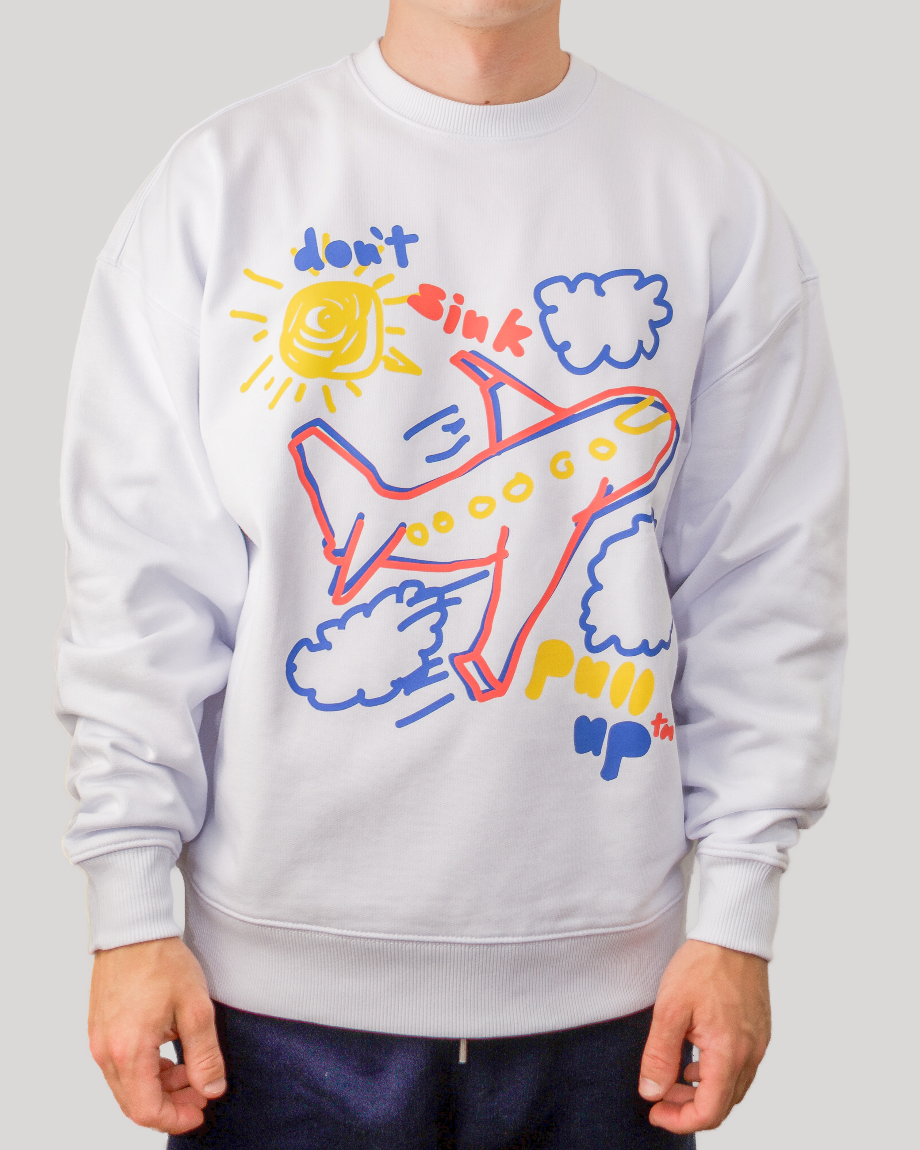 DREAM BIG FLY HIGH Hoodie (White)
